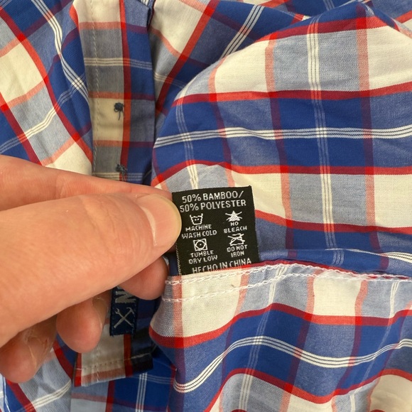 DIXXON Flannel Company Victory Mens Plaid Button Up Shirt Bamboo Blend Size XL - Picture 8 of 8